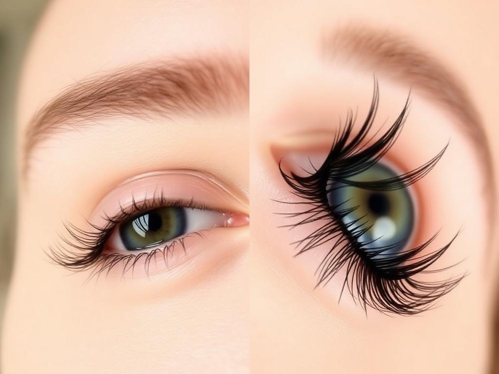 Lash extension result placeholder